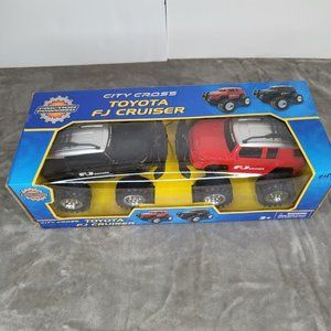New City Cross Toyota FJ Cruiser Friction Powered Toy